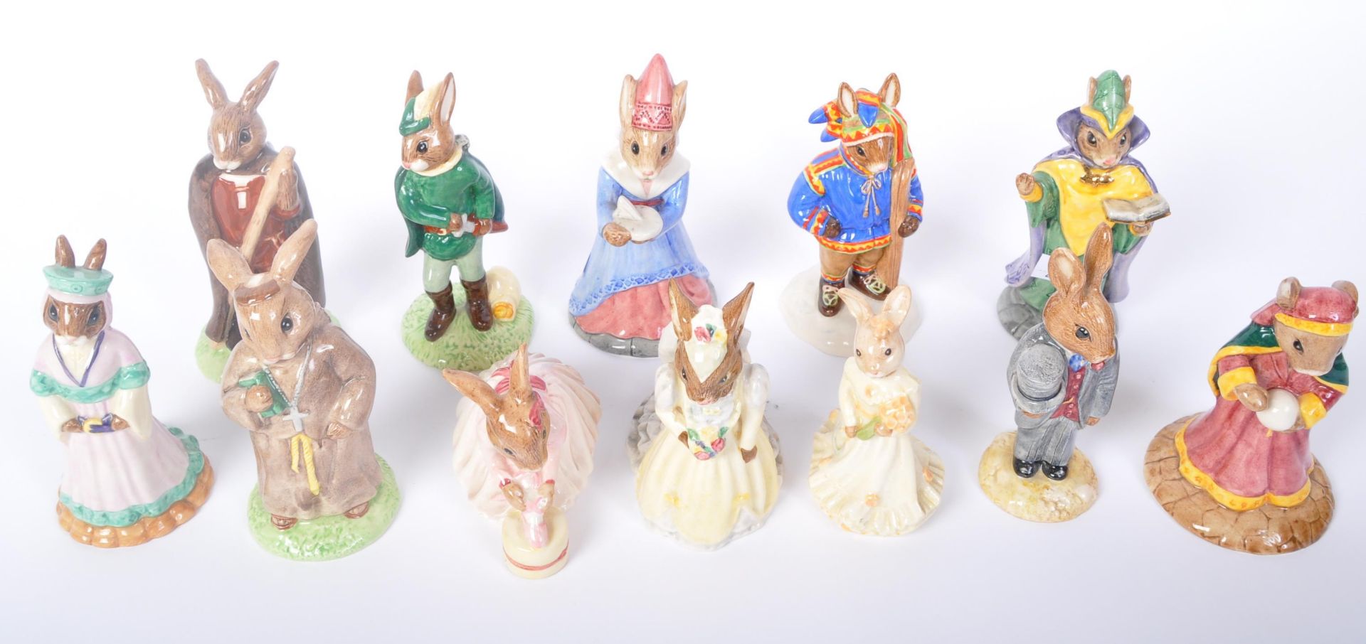 ROYAL DOULTON - BUNNYKINS - BONE CHINA FIGURINES