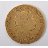 KING GEORGE III 1818 22CT GOLD FULL SOVEREIGN