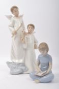NAO – ANGELS WITH TORCHES & MY FAVOURITE TALE - BOXED CERAMIC FIGURINES