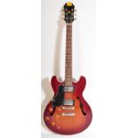 ARIA GUITARS - MODEL TA-40-LVSB LEFT HANDED ELECTRIC GUITAR