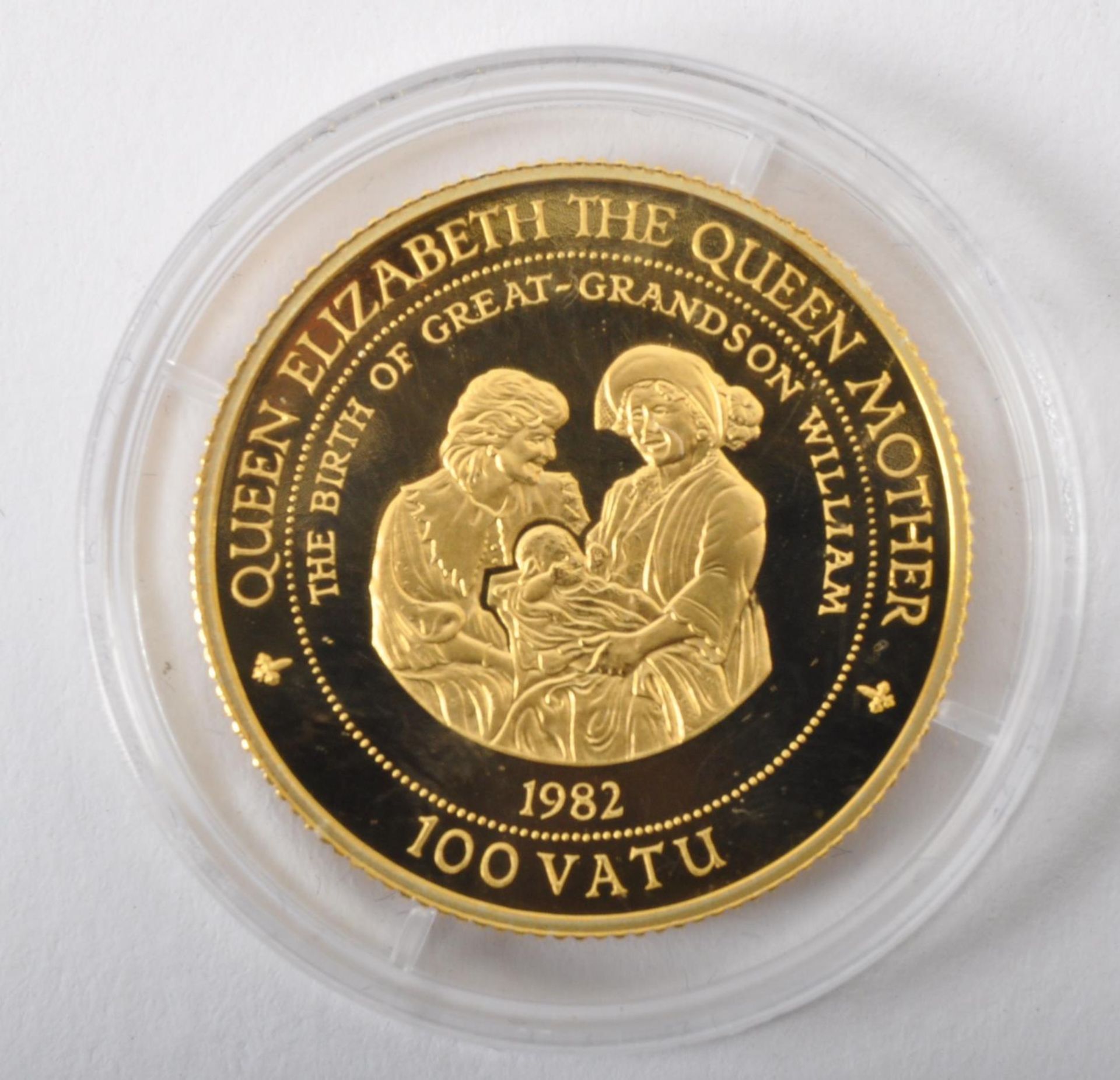 VANUATU 14CT GOLD PROOF 1997 100 VATU COIN - Image 3 of 3