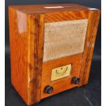 VINTAGE 1940S WWII WARTIME CIVILIAN RECEIVER