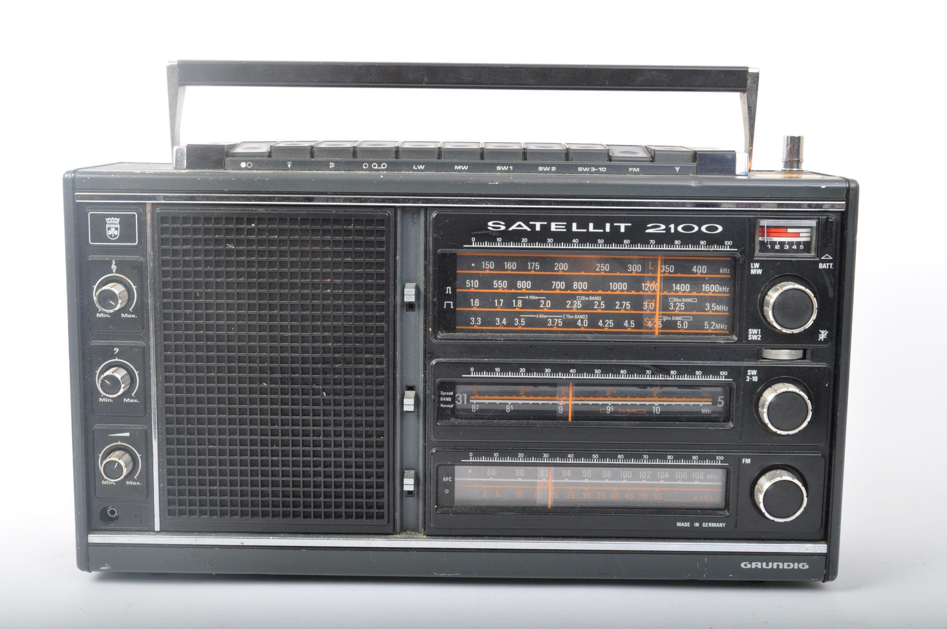 GRUNDIG SATELLITE 2100 RADIO T/W HARRIER CB HQ TRANSCEIVER - Bild 2 aus 4