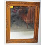 19TH CENTURY GILDED WOODEN WALL MIRROR