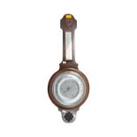 1920S OAK BANJO BAROMETER