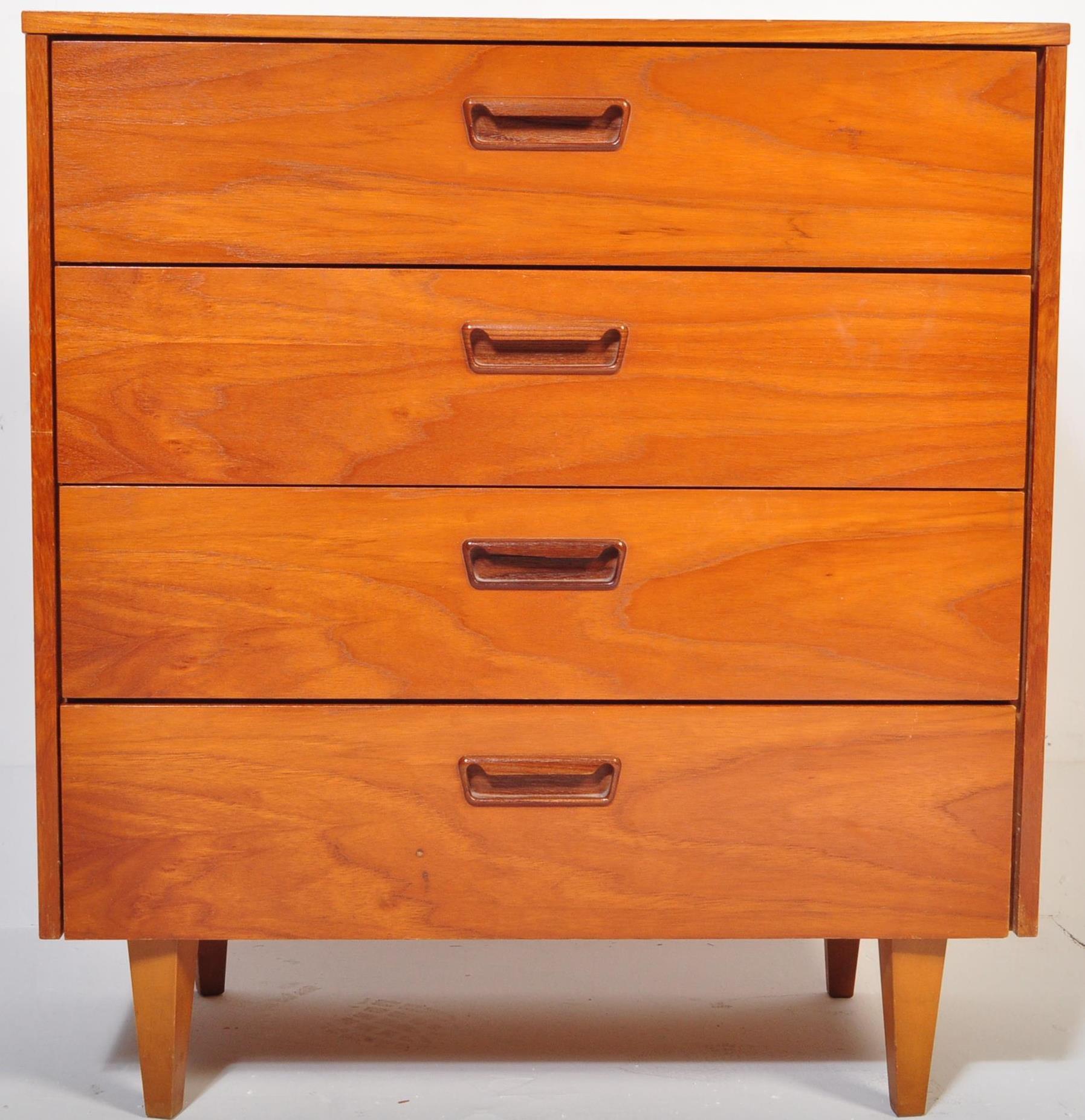 RETRO MID CENTURY TEAK G PLAN FRESCO STYLE CHEST OF DRAWERS - Bild 3 aus 4