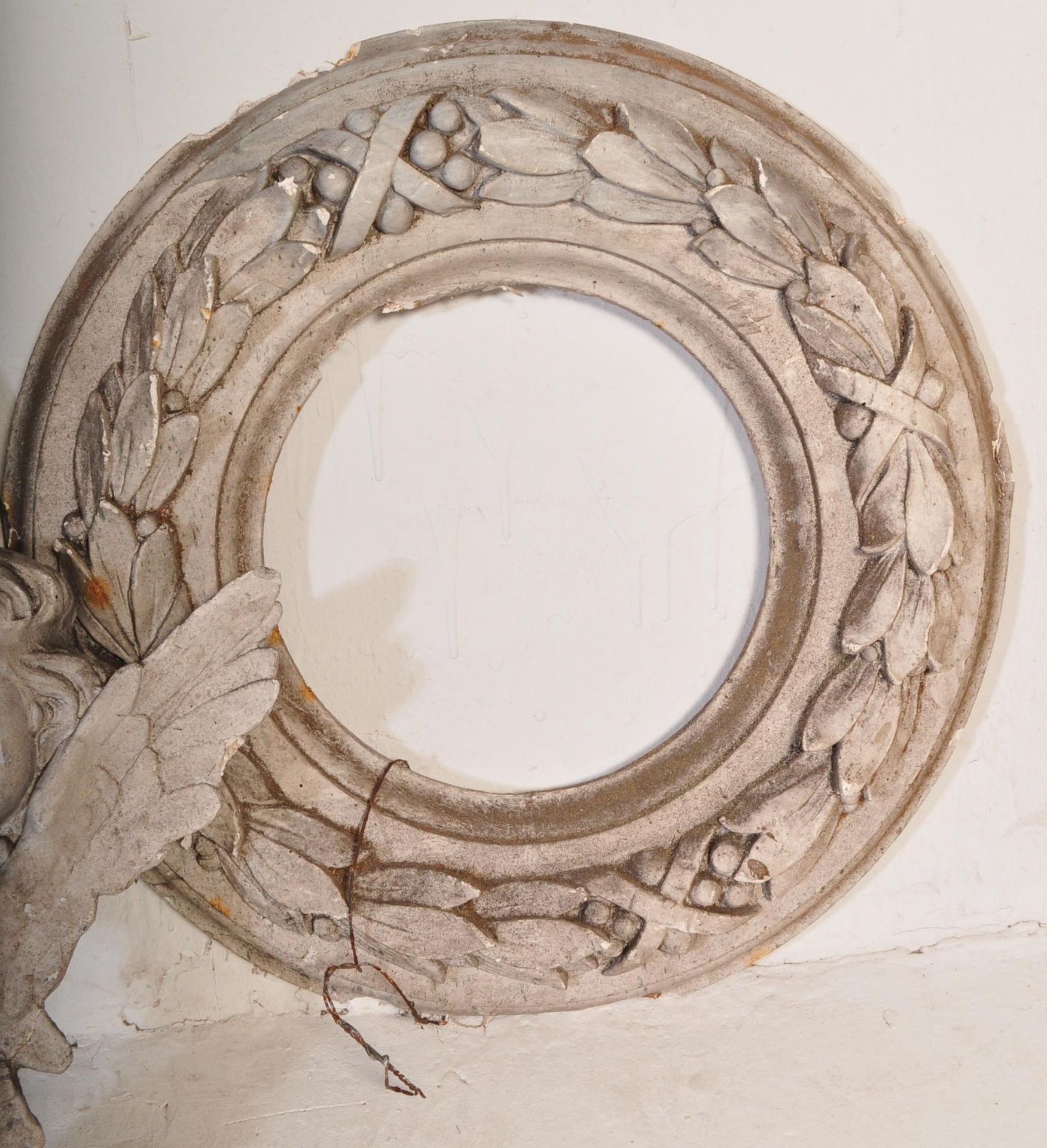 EARLY 20TH CENTURY WOODEN & PLASTER WALL PIECES - Image 4 of 6