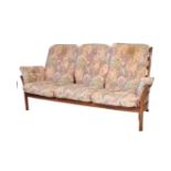 ERCOL RENAISSANCE ARMCHAIRS AND SOFA - THREE PIECE SUITE