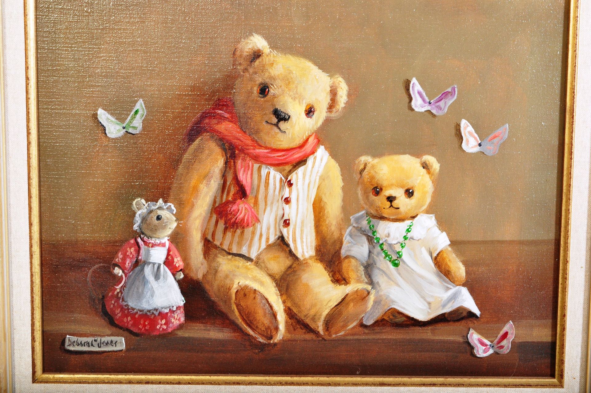 DEBORAH JONES (1921-2012) BUTTERFLIES BEARS & A MOUSE - Image 2 of 5