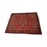 LARGE EARLY 20TH CENTURY PERSIAN FLOOR RUG