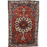 20TH CENTURY PERSIAN ISLAMIC BAKHTIAR FLOOR RUG