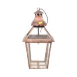 ARTS & CRAFTS COPPER PORCH LANTERN LIGHT