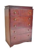 VINTAGE 1940S DRESSING CHEST OF DRAWERS