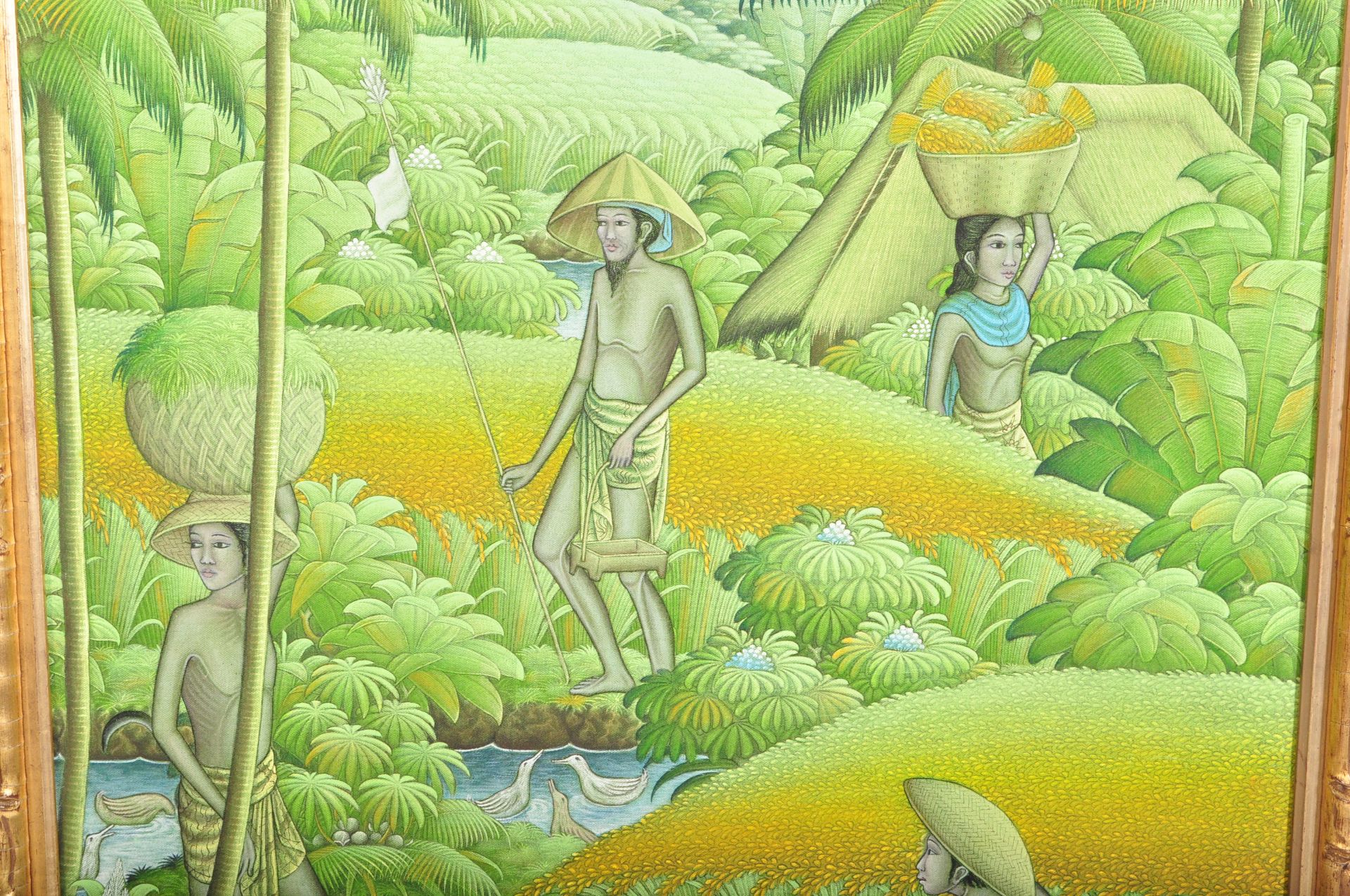 20TH CENTURY INDONESIAN UBUD PAINTING - Image 3 of 5