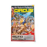 FOSSETT'S CIRCUS - VINTAGE ADVERTISING POSTER