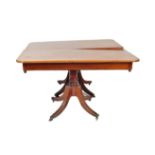 EDWARDIAN MAHOGANY BREAKFAST - TILT TOP DINING TABLE