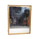 20TH CENTURY LARGE VICTORIAN REVIVAL OVERMANTEL MIRROR