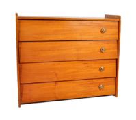 BRITISH MODERN DESIGN - BEEHIVE FRONT SHOE CHEST OF DRAWERS