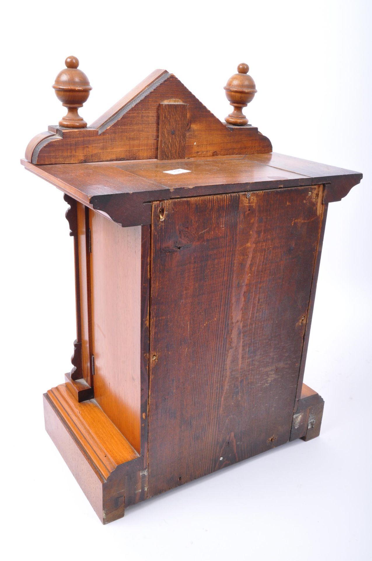 VICTORIAN MAHOGANY EIGHT DAY MANTEL CLOCK - Image 5 of 5