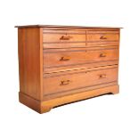 EDWARDIAN WALNUT ARTS & CRAFTS CHEST OF DRAWERS