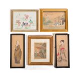 COLLECTION OF EARLY 20TH CENTURY ASIAN ARTWORK