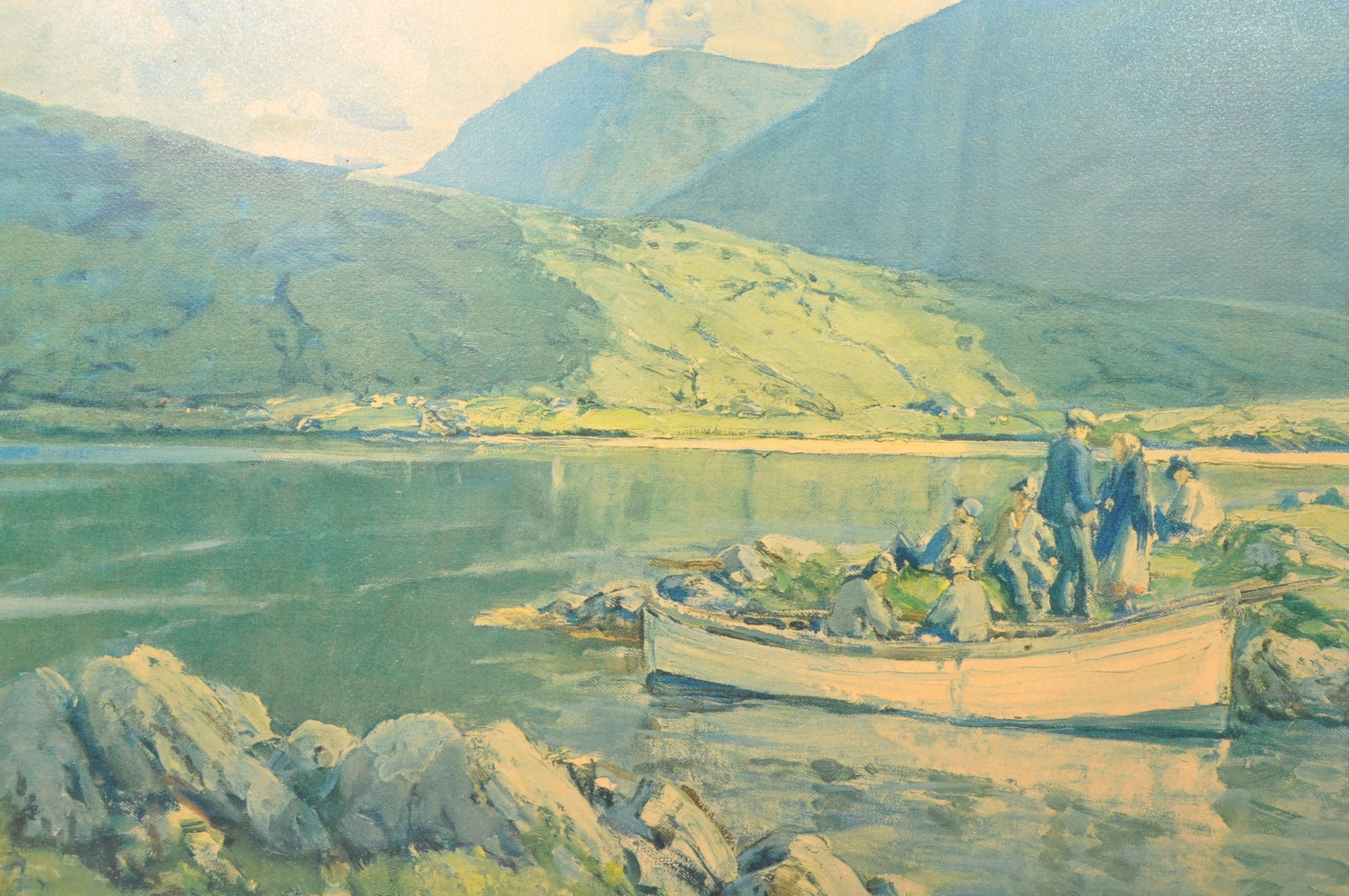 AFTER T. H. CRAIG - BELEIVED LOCH CORRIB - FRAMED PRINT - Image 3 of 6