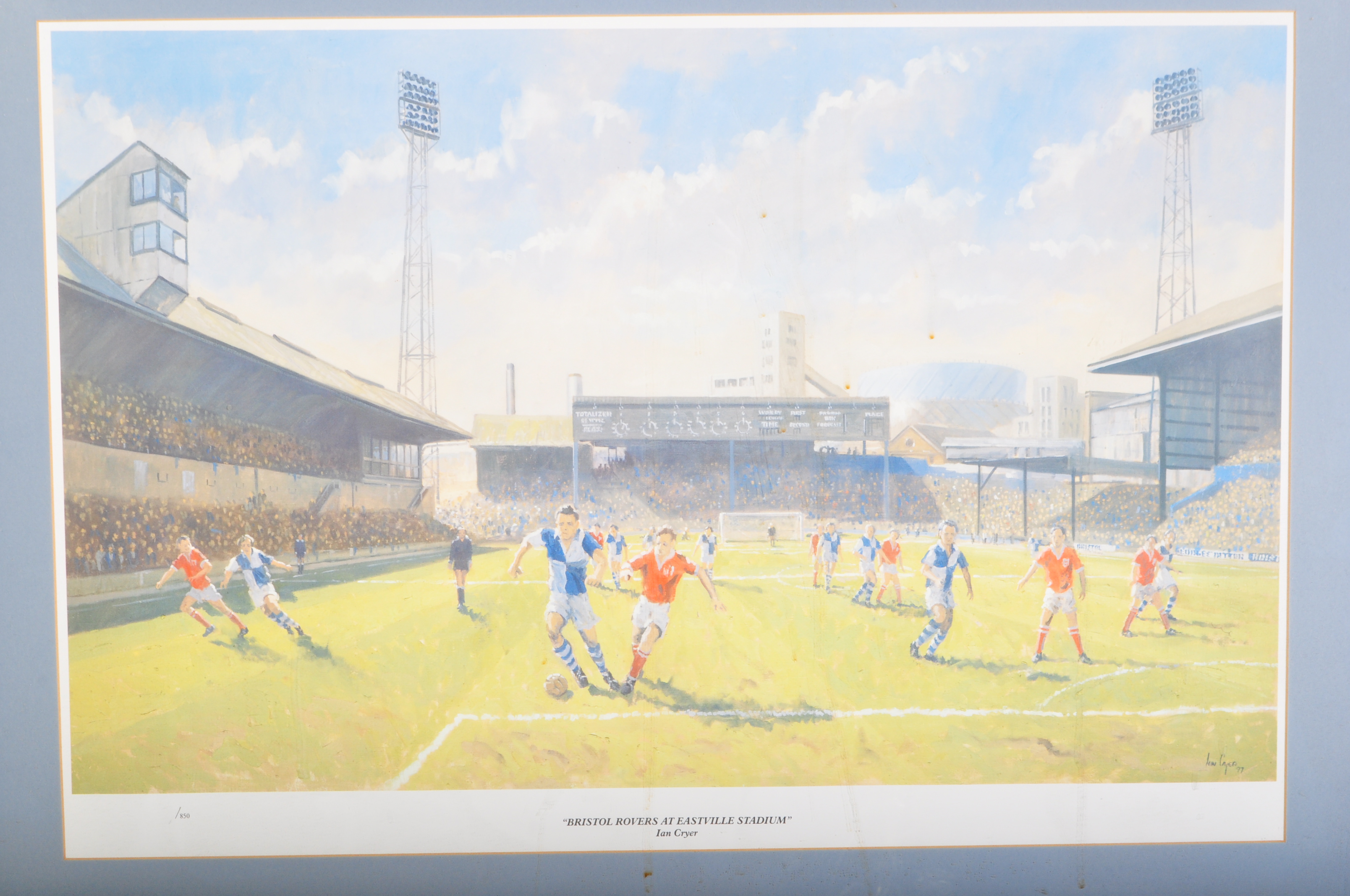 IAN CRYER - BRISTOL ROVERS AT EASTVILLE STADIUM- PRINT - Bild 2 aus 5