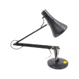 LARGE HERBERT TERRY STYLE BLACK ANGLEPOISE LAMP