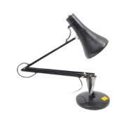 LARGE HERBERT TERRY STYLE BLACK ANGLEPOISE LAMP