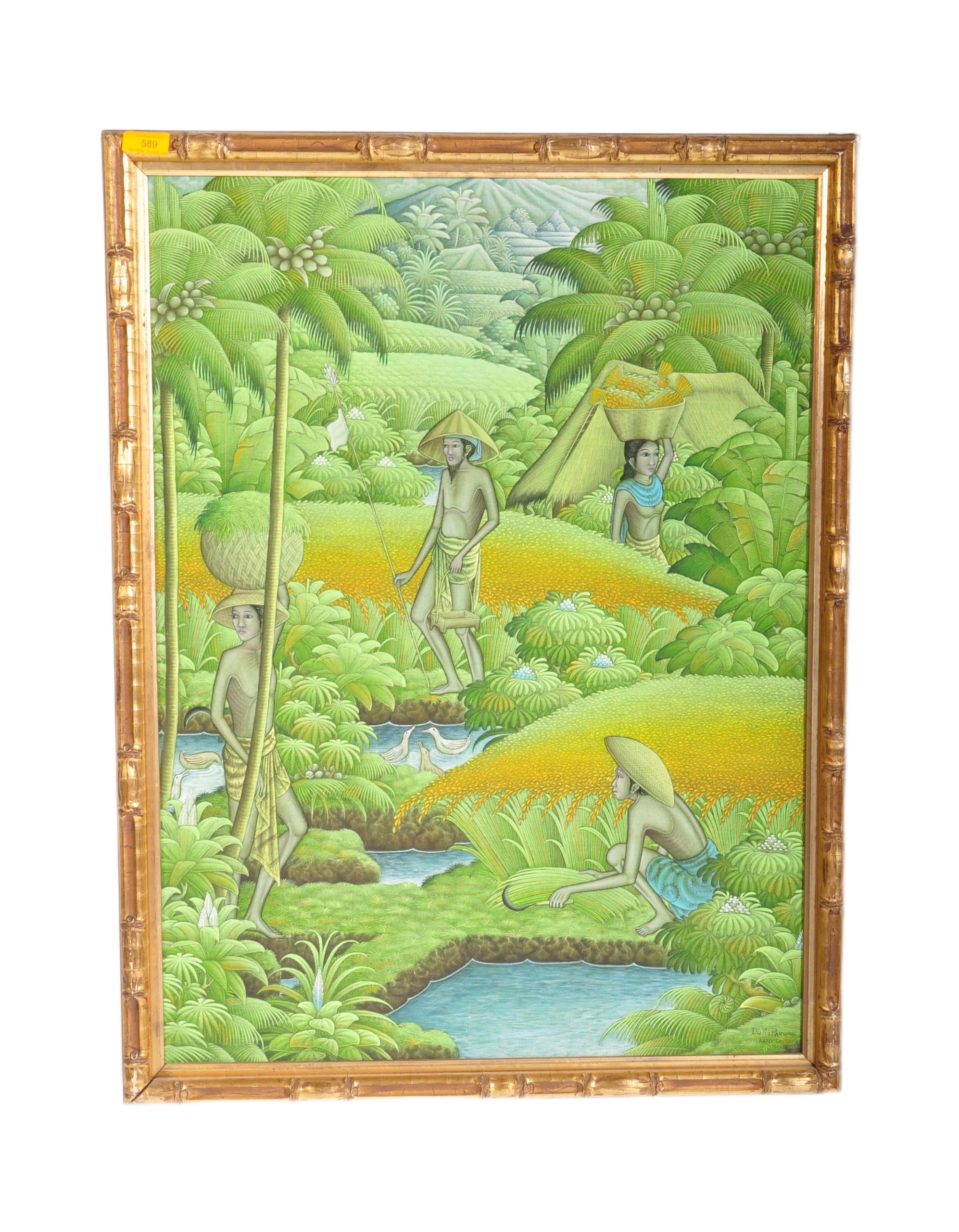 20TH CENTURY INDONESIAN UBUD PAINTING