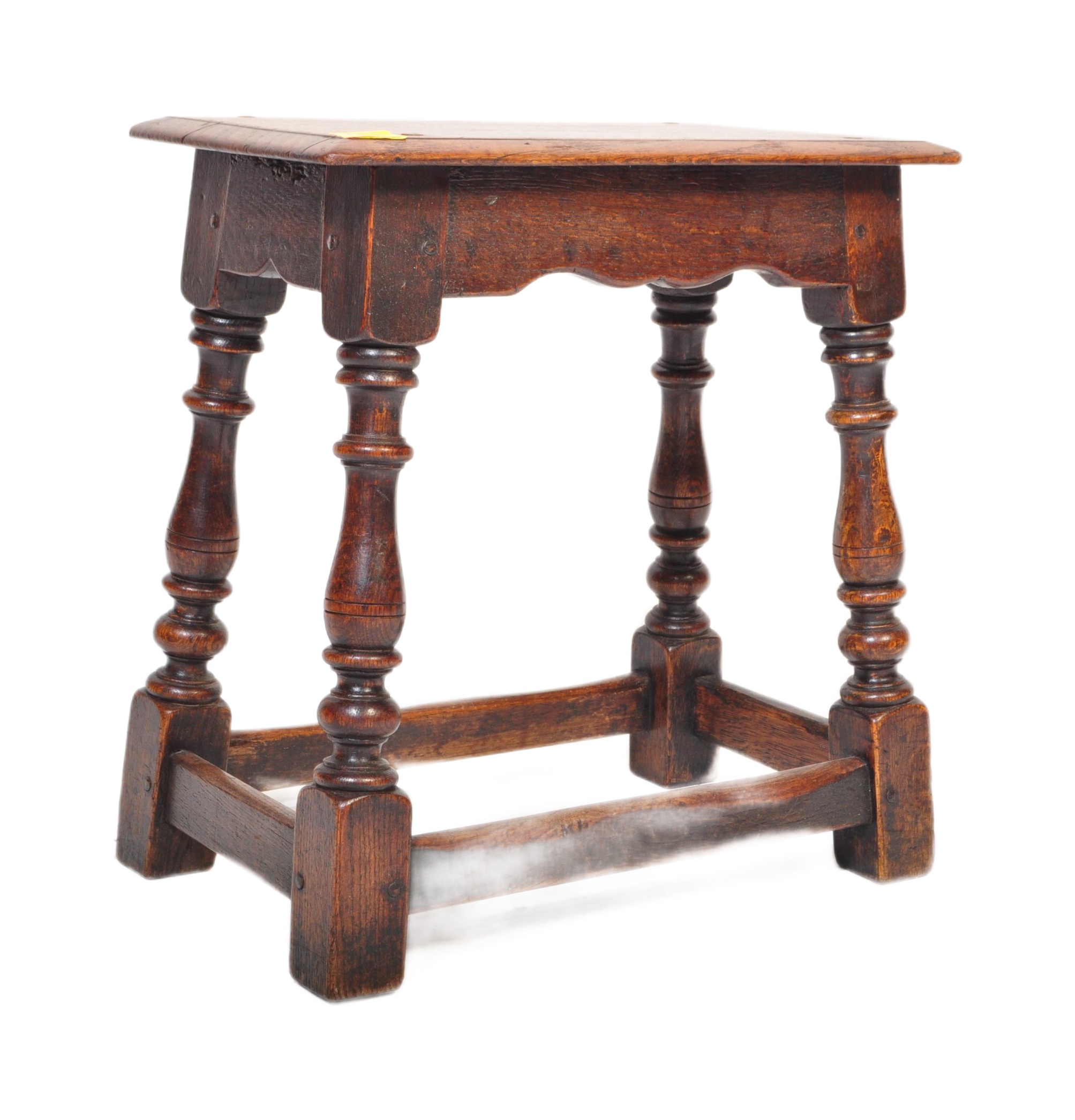 EARLY 20TH CENTURY JACOBEAN REVIVAL STOOL