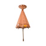 20TH CENTURY COPPER UMBRELLA STICK STAND