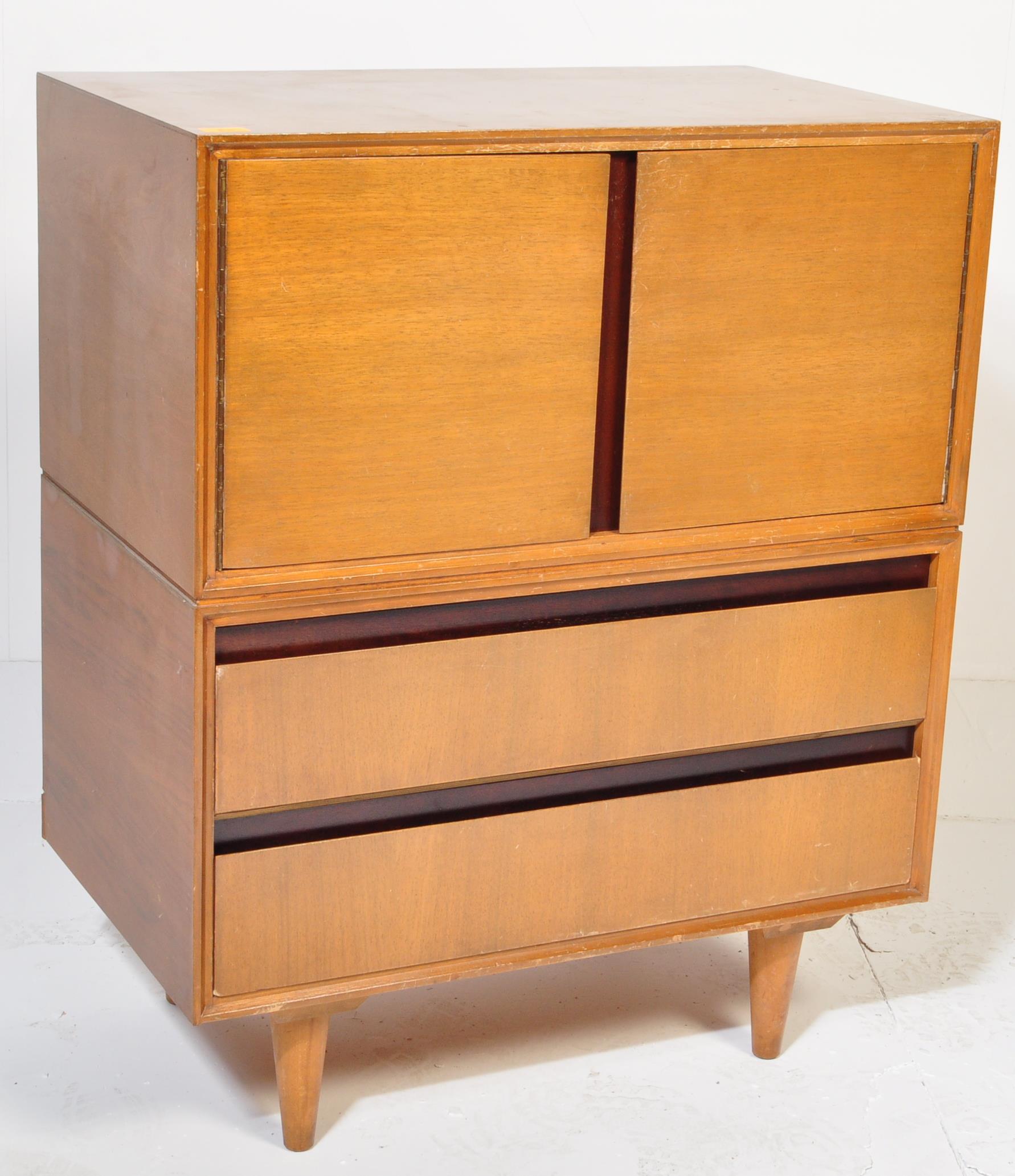 BRITISH MODERN DESIGN - MEREDEW CHEST TALLBOY