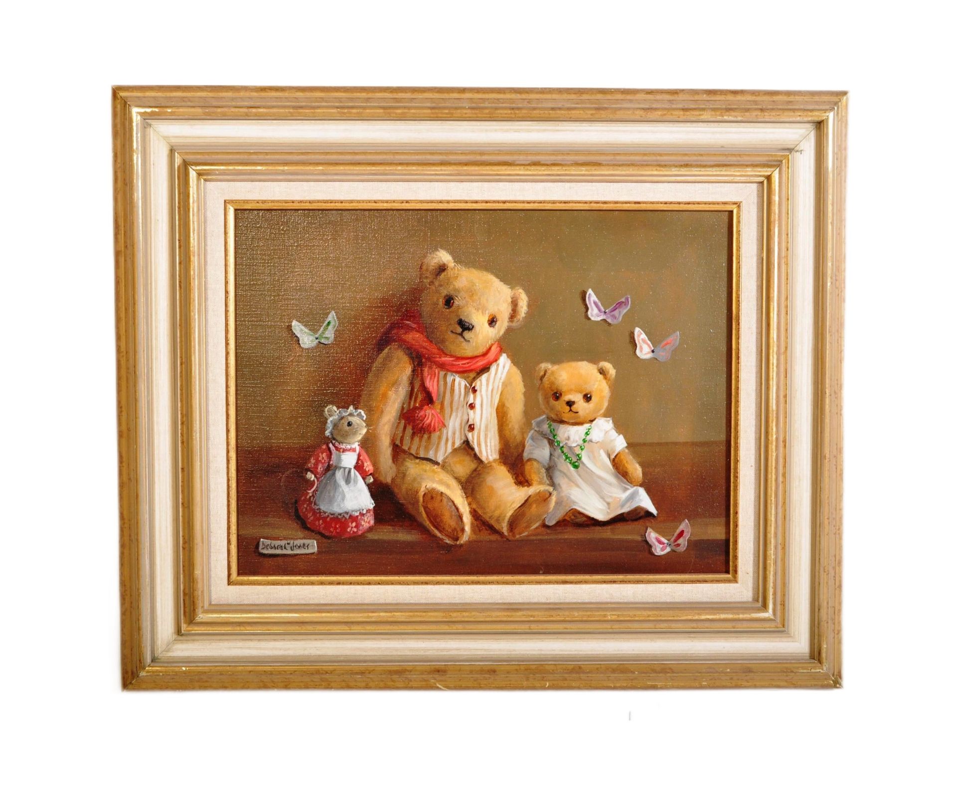 DEBORAH JONES (1921-2012) BUTTERFLIES BEARS & A MOUSE