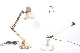 PAIR OF MID 20TH CENTURY VINTAGE ANGLE POISE LAMPS