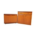 20TH CENTURY G-PLAN TEAK WOOD CABINET & ANOTHER