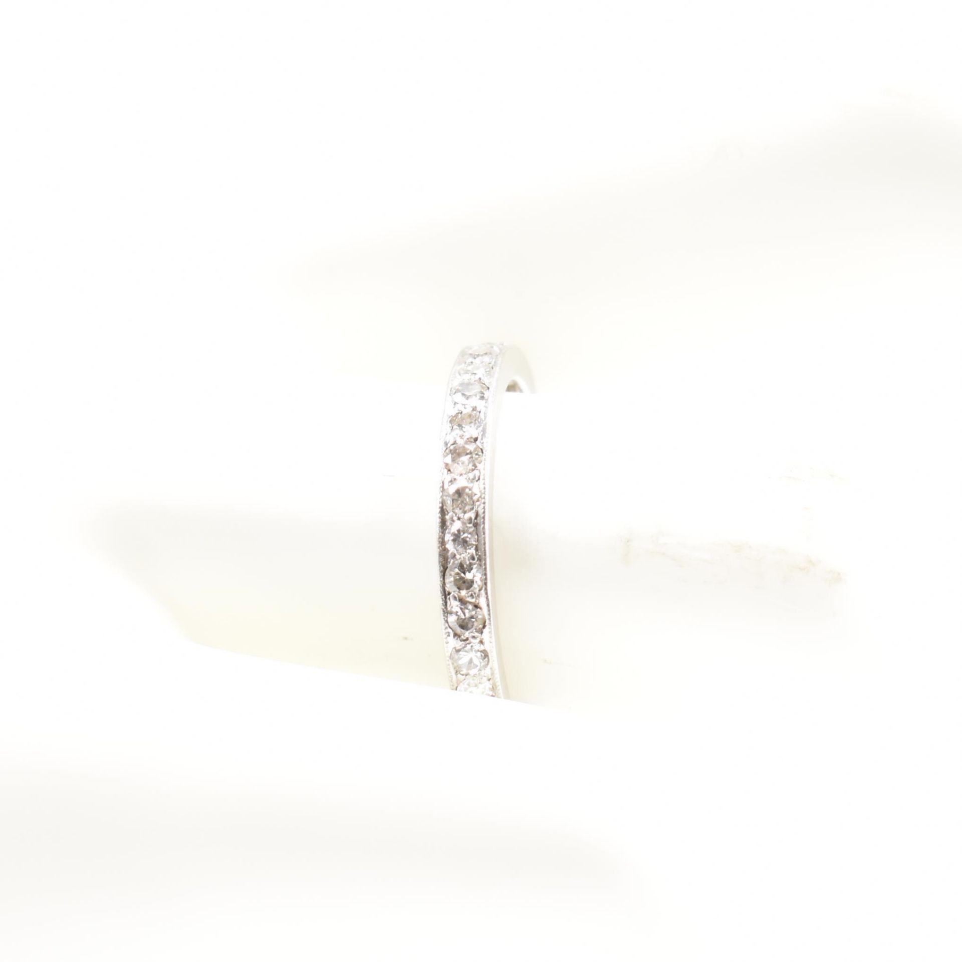 FRENCH PLATINUM & DIAMOND ETERNITY RING - Image 5 of 5