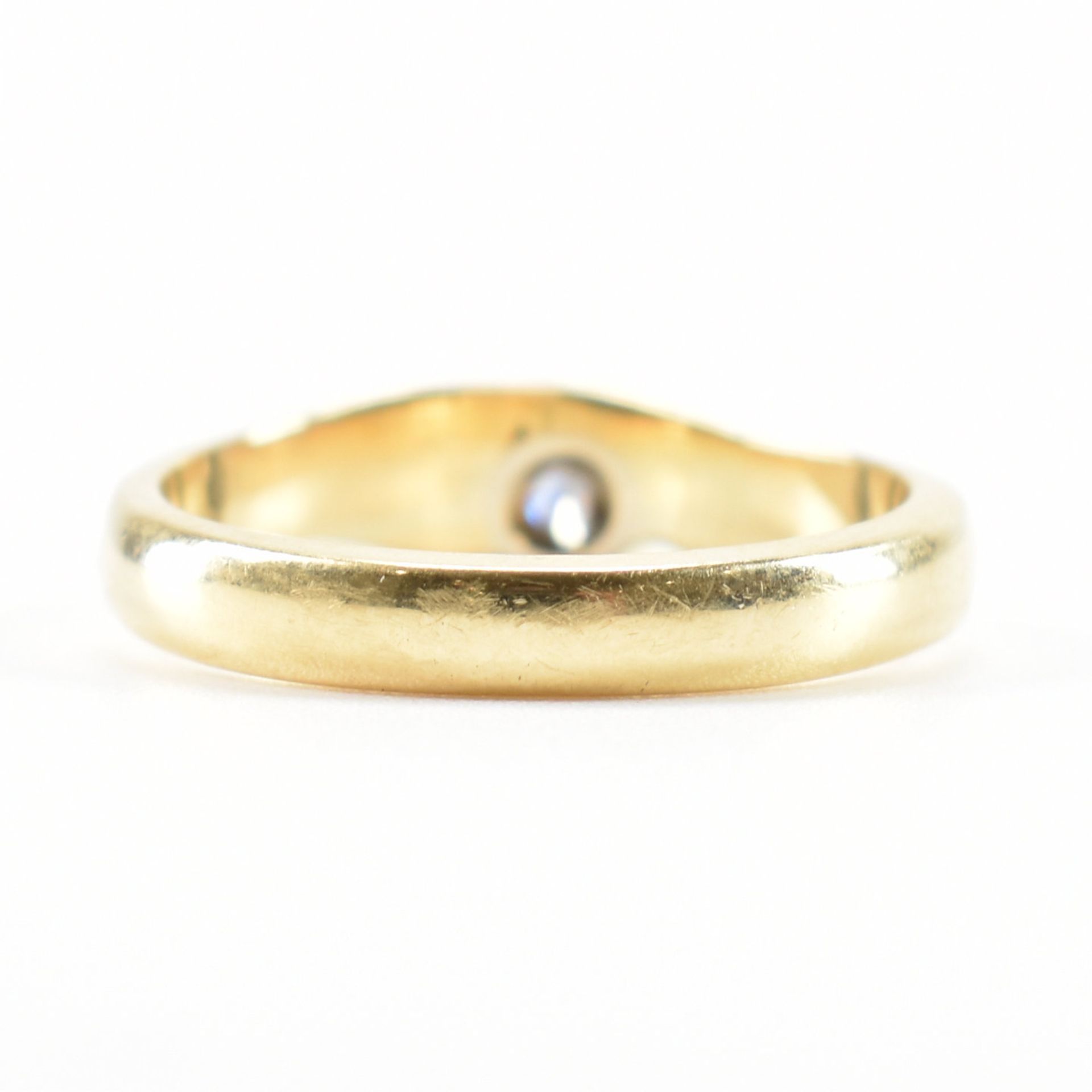 HALLMARKED 18CT GOLD & DIAMOND SOLITAIRE RING - Image 3 of 8