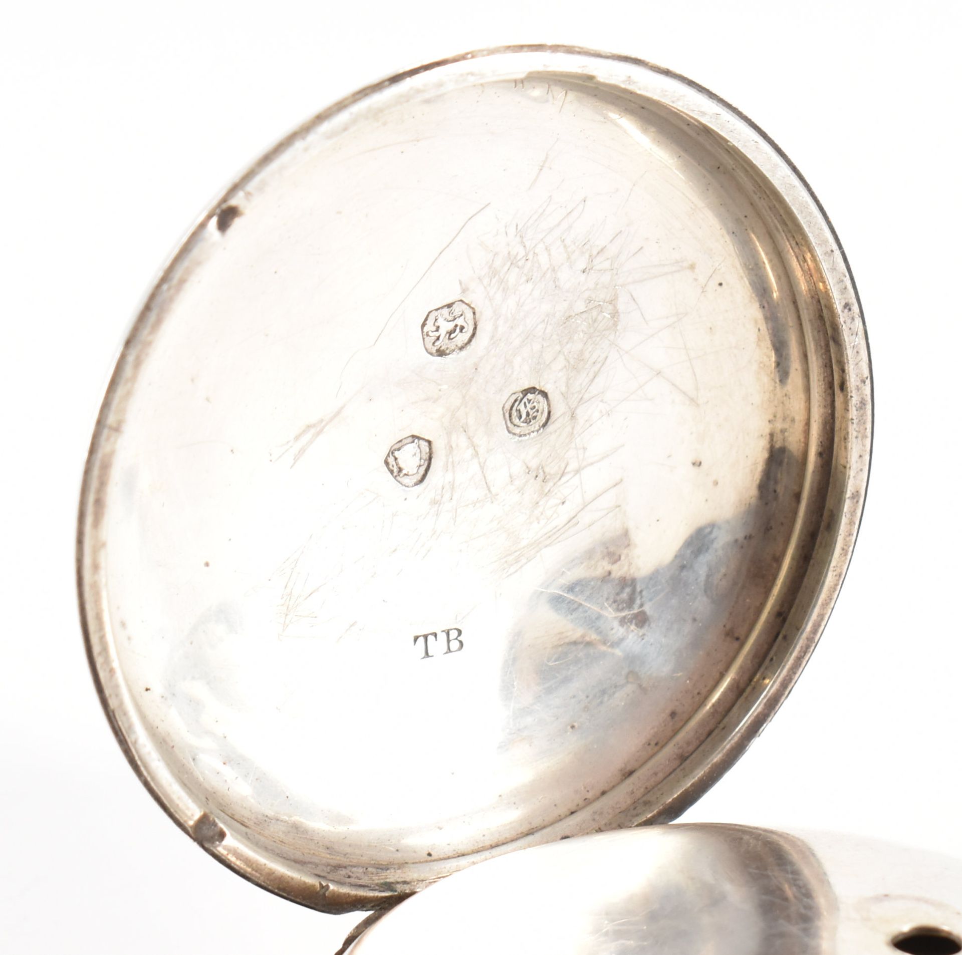TWO HALLMARKED SILVER POCKET WATCHES - Image 5 of 7