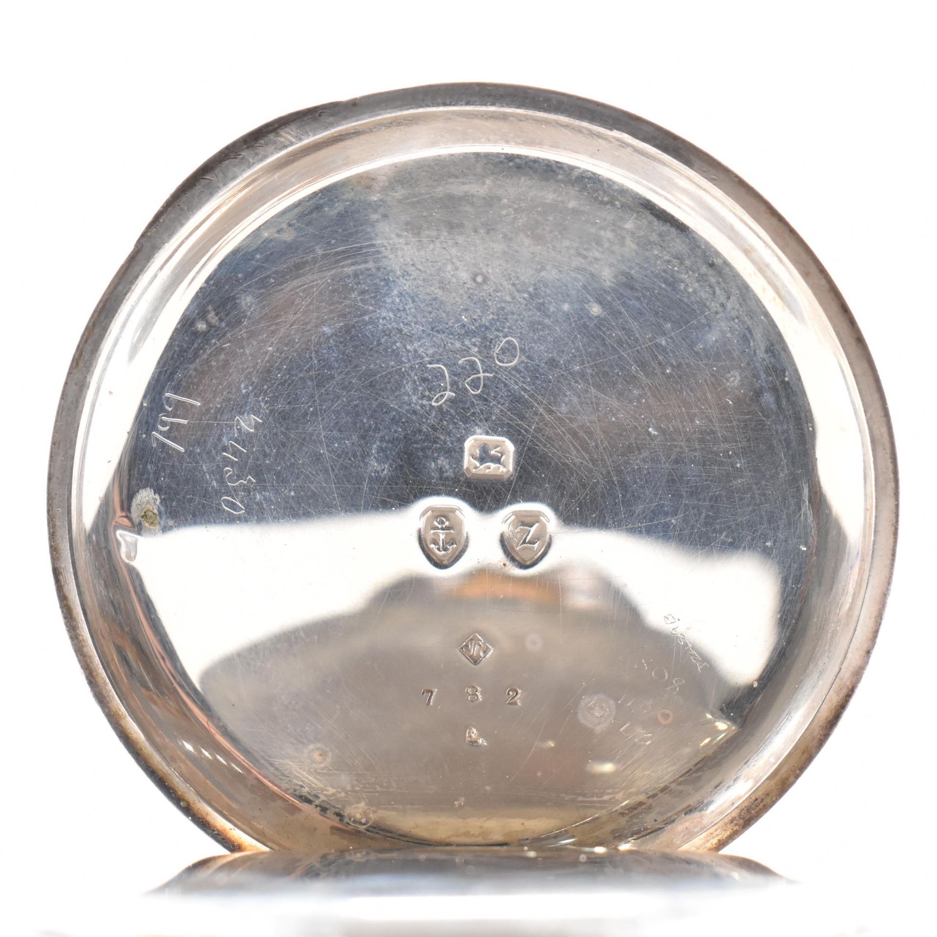 VICTORIAN SILVER HALLMARKED POCKET WATCH - Image 8 of 8