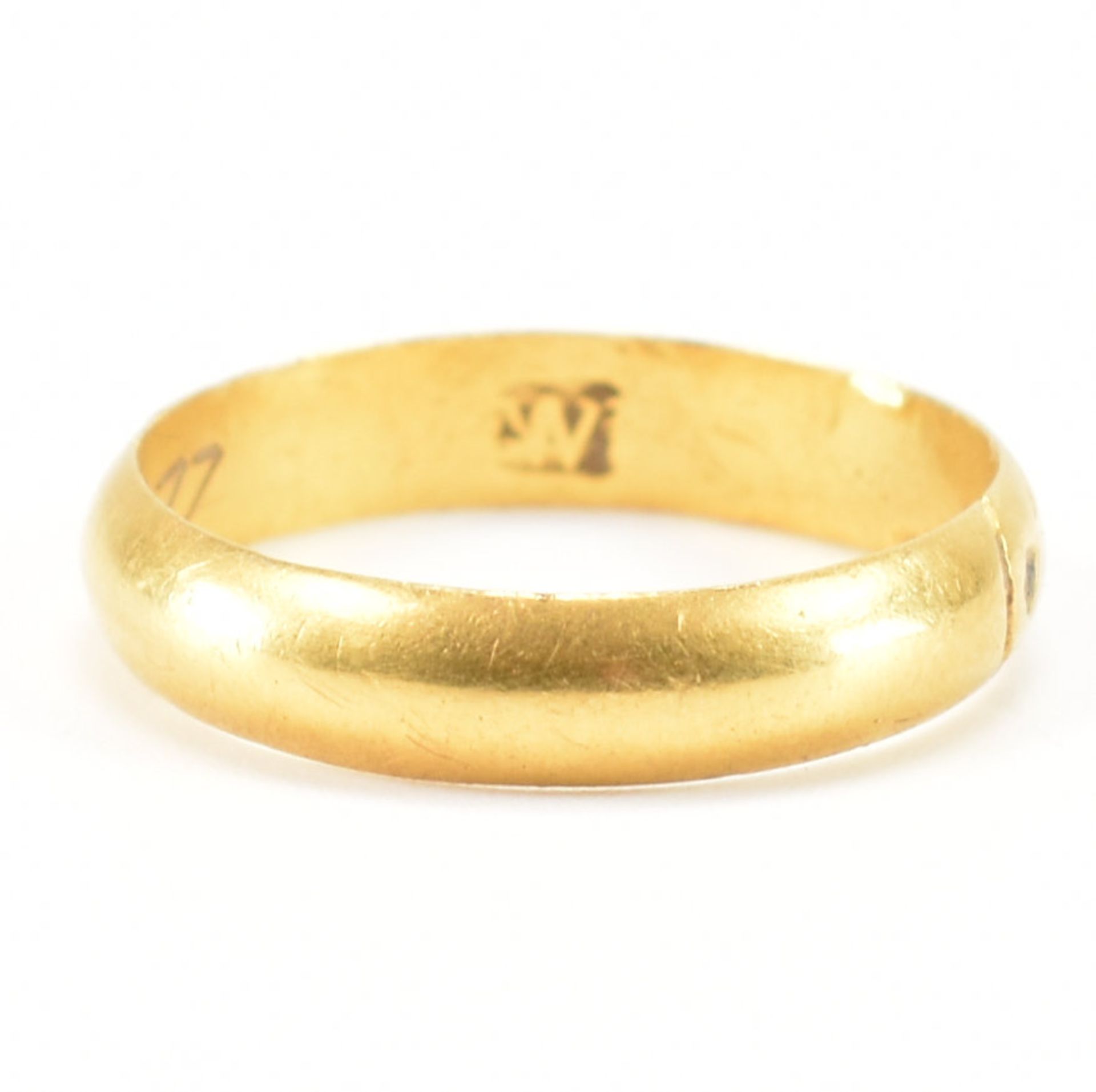 ANTIQUE GOLD MEMENTO MORI RING - Bild 7 aus 9