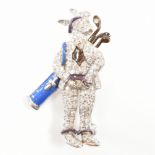 1930s ART DECO DIAMOND RABBIT GOLFER BROOCH