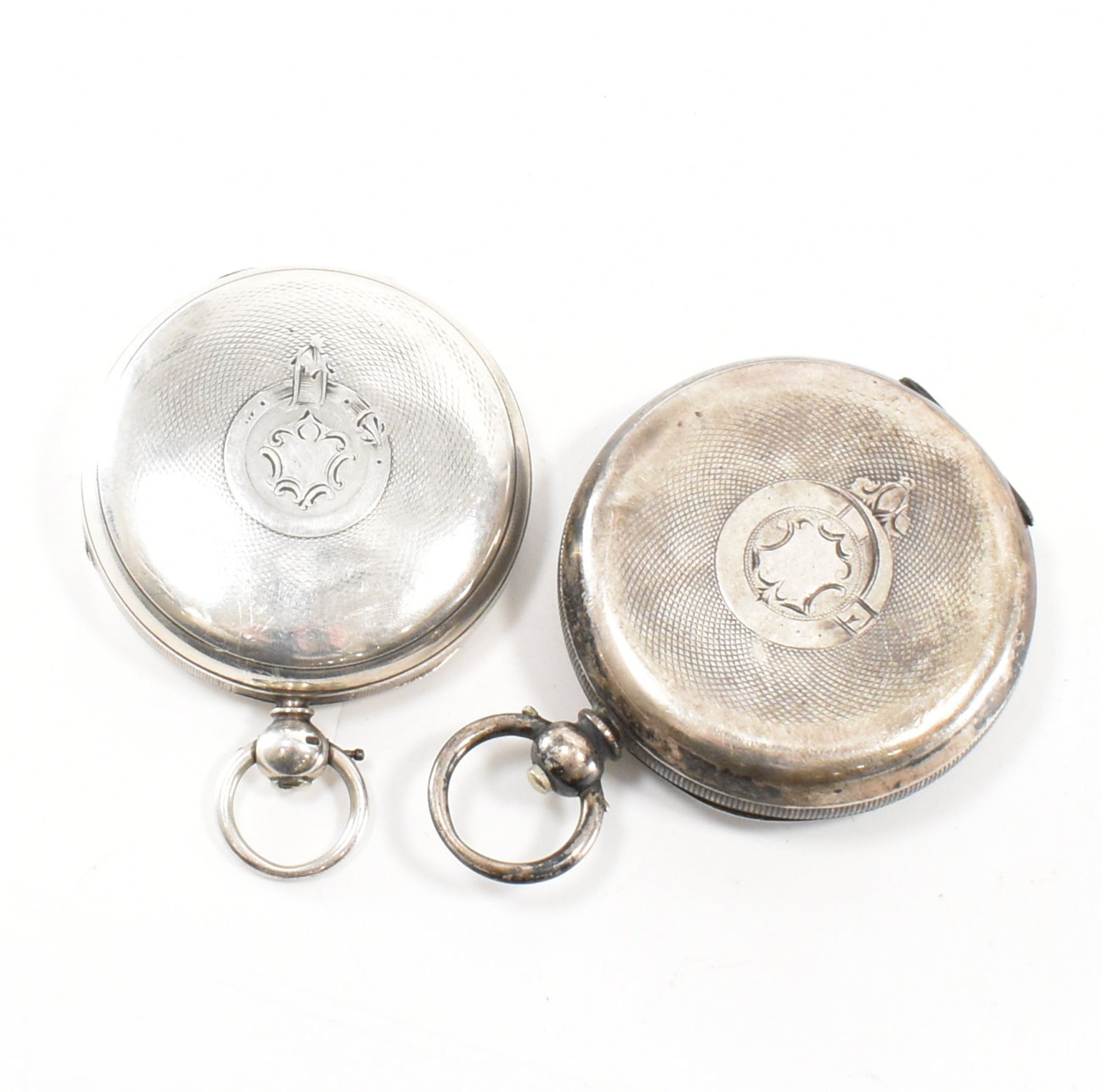 TWO HALLMARKED SILVER POCKET WATCHES - Image 2 of 7