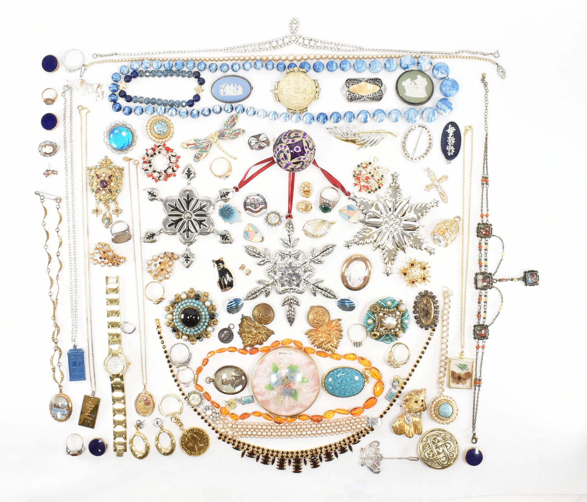 COLLECTION OF ASSORTED COSTUME JEWELLERY - Image 10 of 11