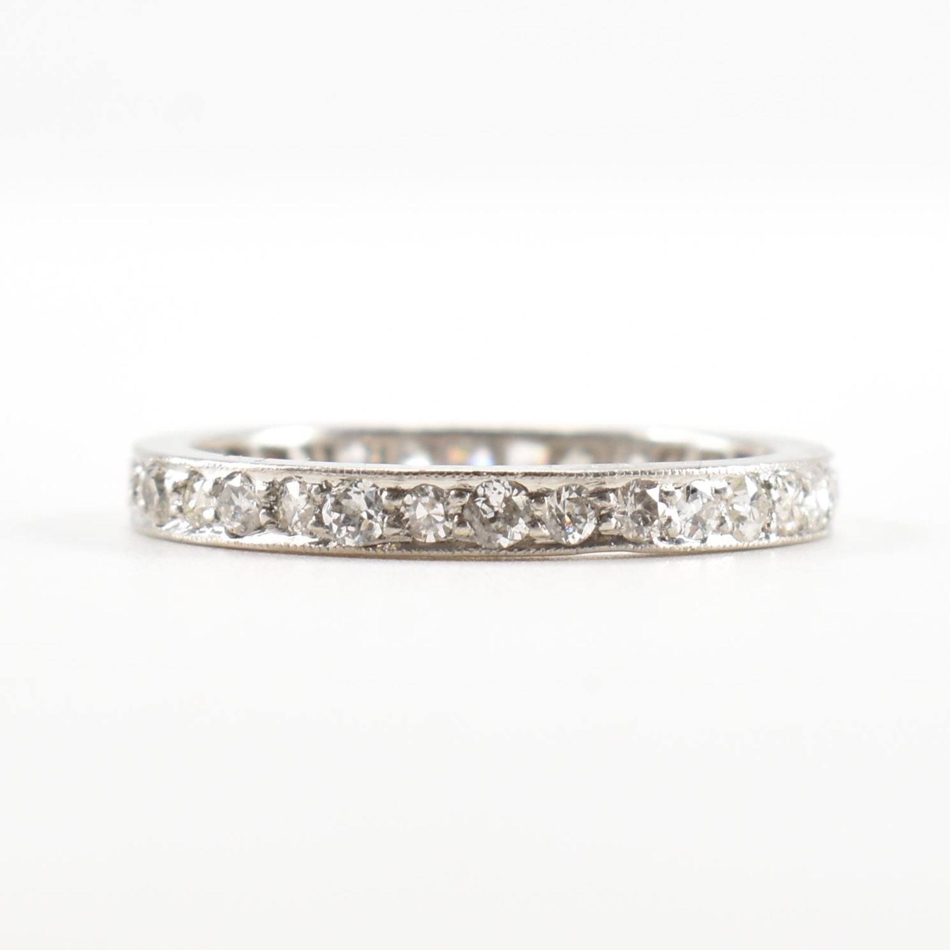 FRENCH PLATINUM & DIAMOND ETERNITY RING - Image 3 of 5