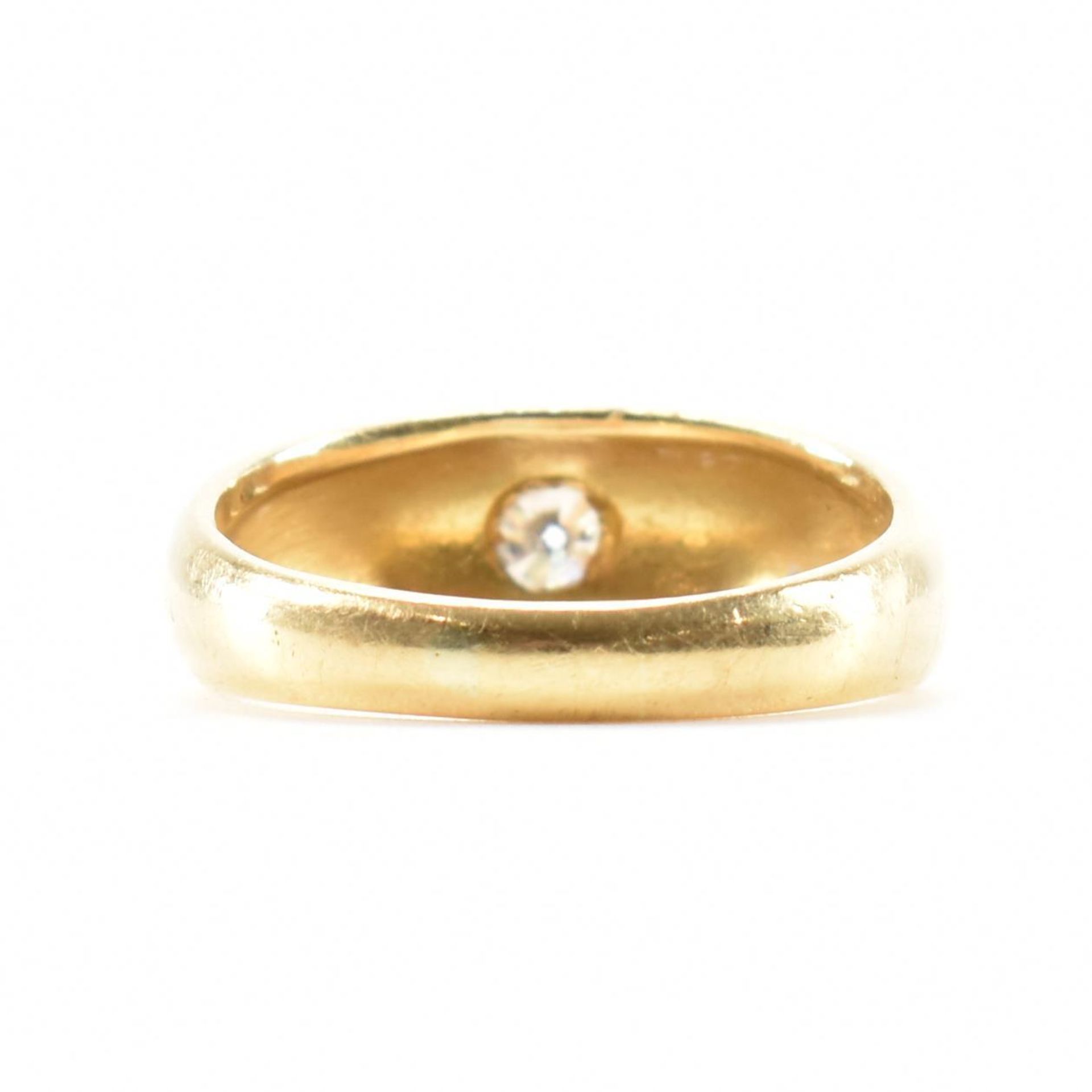 HALLMARKED 18CT GOLD & DIAMOND SOLITAIRE RING - Image 2 of 5