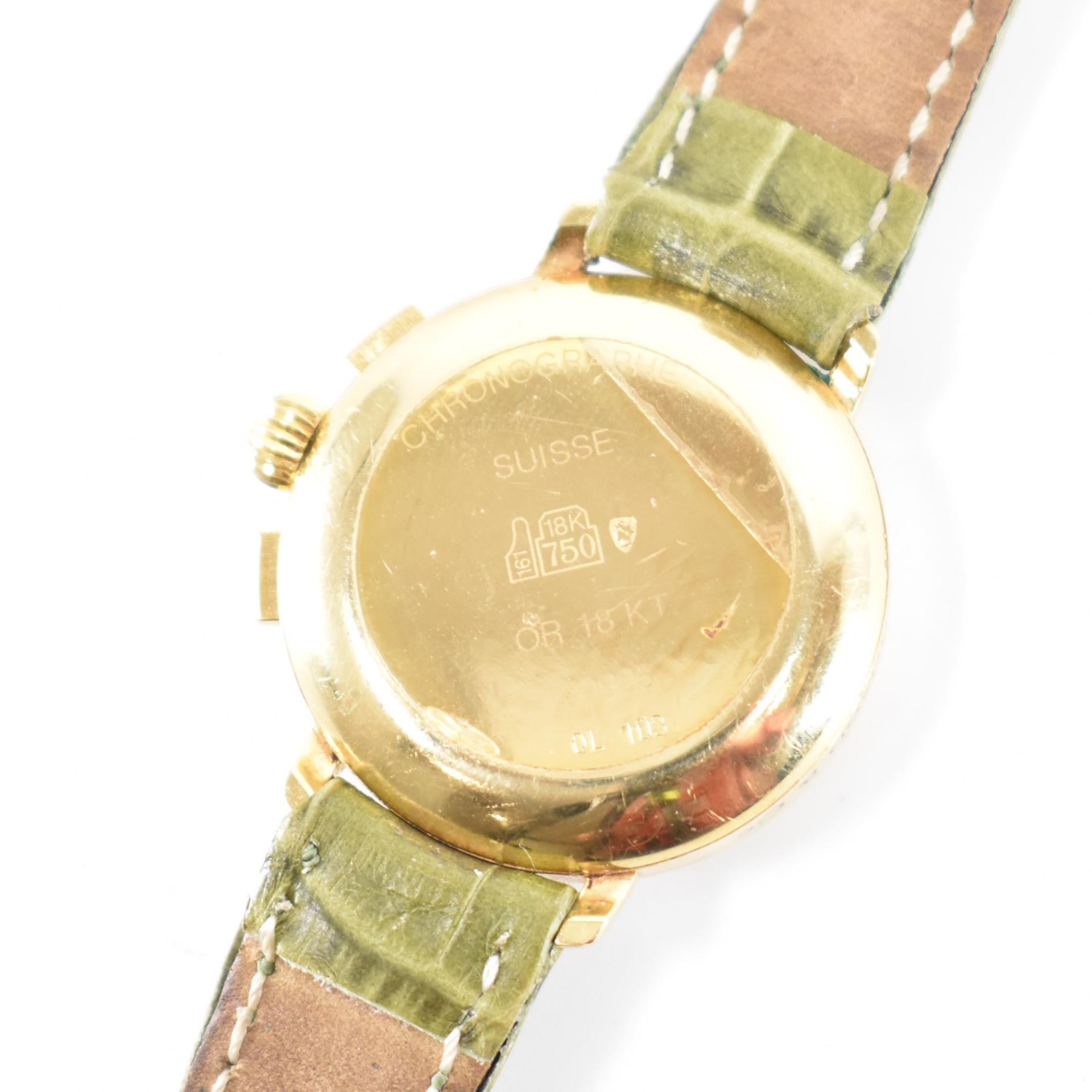 18CT GOLD EBERHARD & CO WRIST WATCH - Image 4 of 6