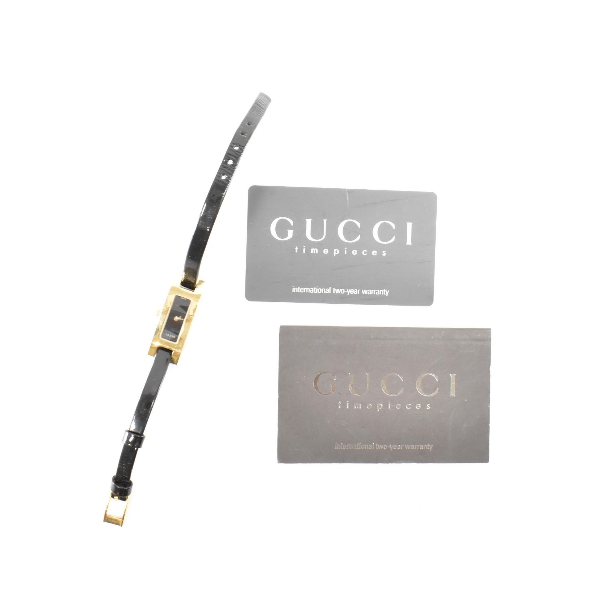 GUCCI GILT GOLD TONE WRIST WATCH 3900L - Image 6 of 6