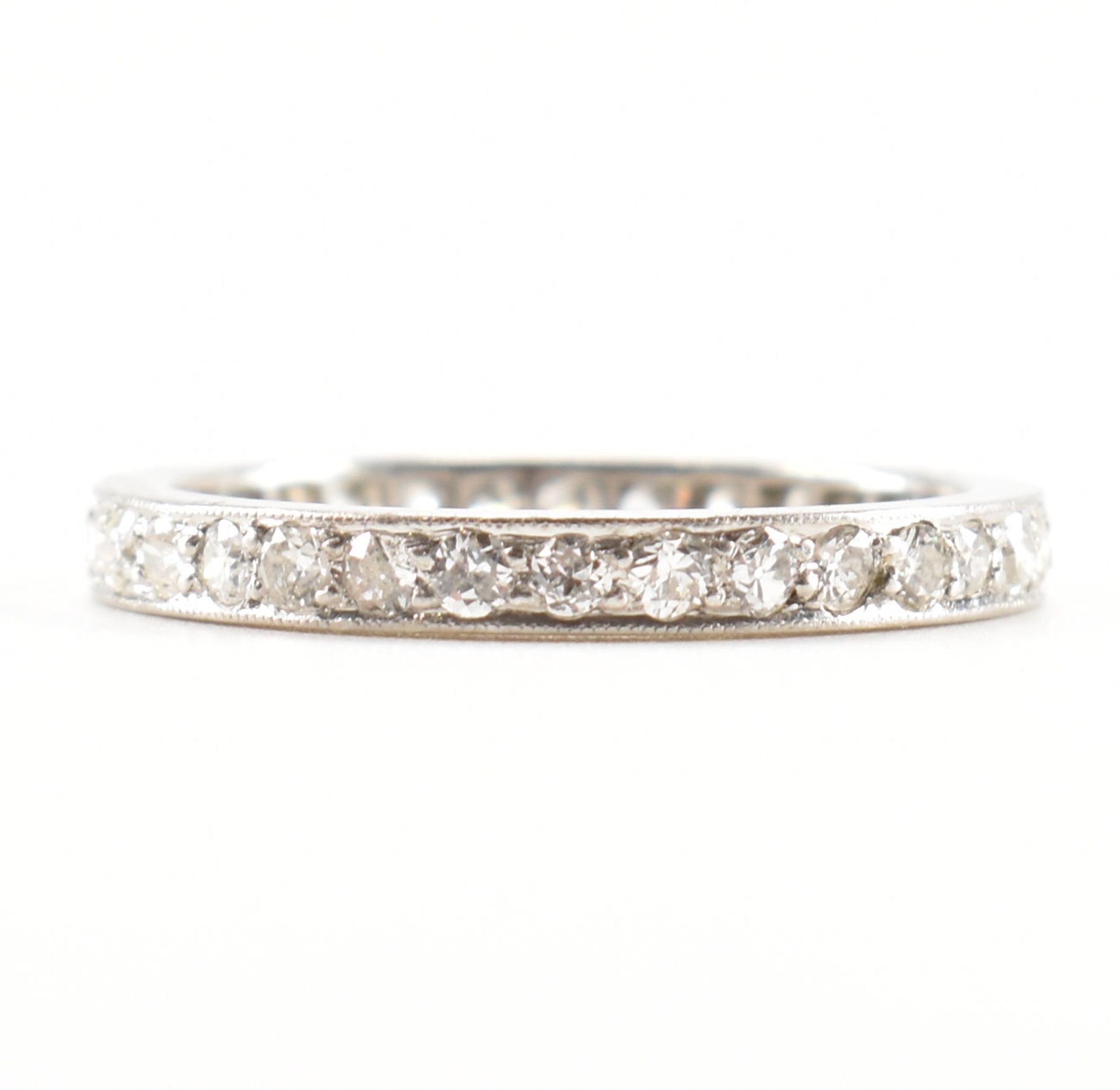 FRENCH PLATINUM & DIAMOND ETERNITY RING