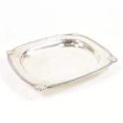 ANTIQUE SILVER HALLMARKED CARD TRAY